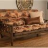 Kodiak Furniture Tucson Full Size Futon Frame, Rustic Walnut