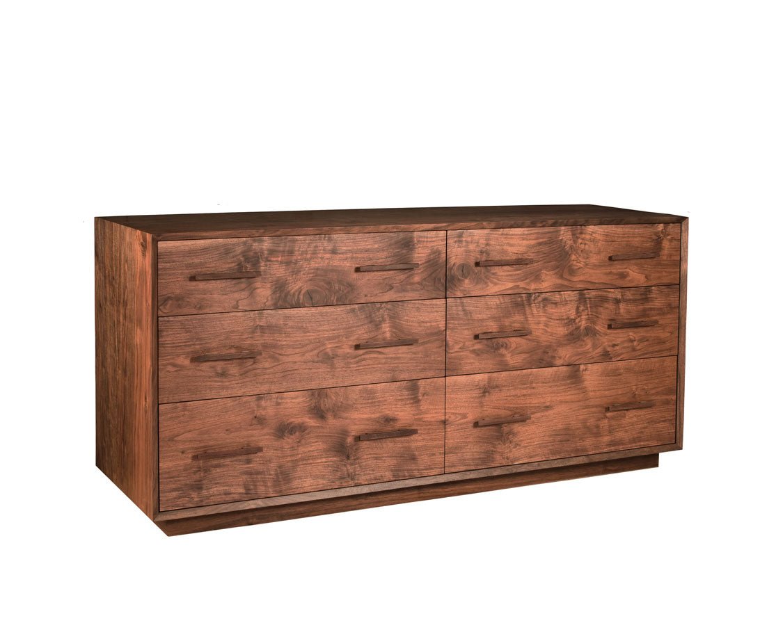 Modern Low 6-Drawer Dresser